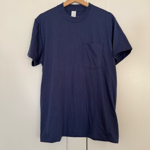 JJJJound J90 T Shirt in Navy NWT - Picture 3 of 6